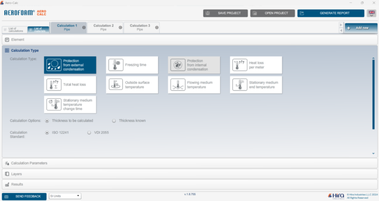 Aerocalc Software Instructions