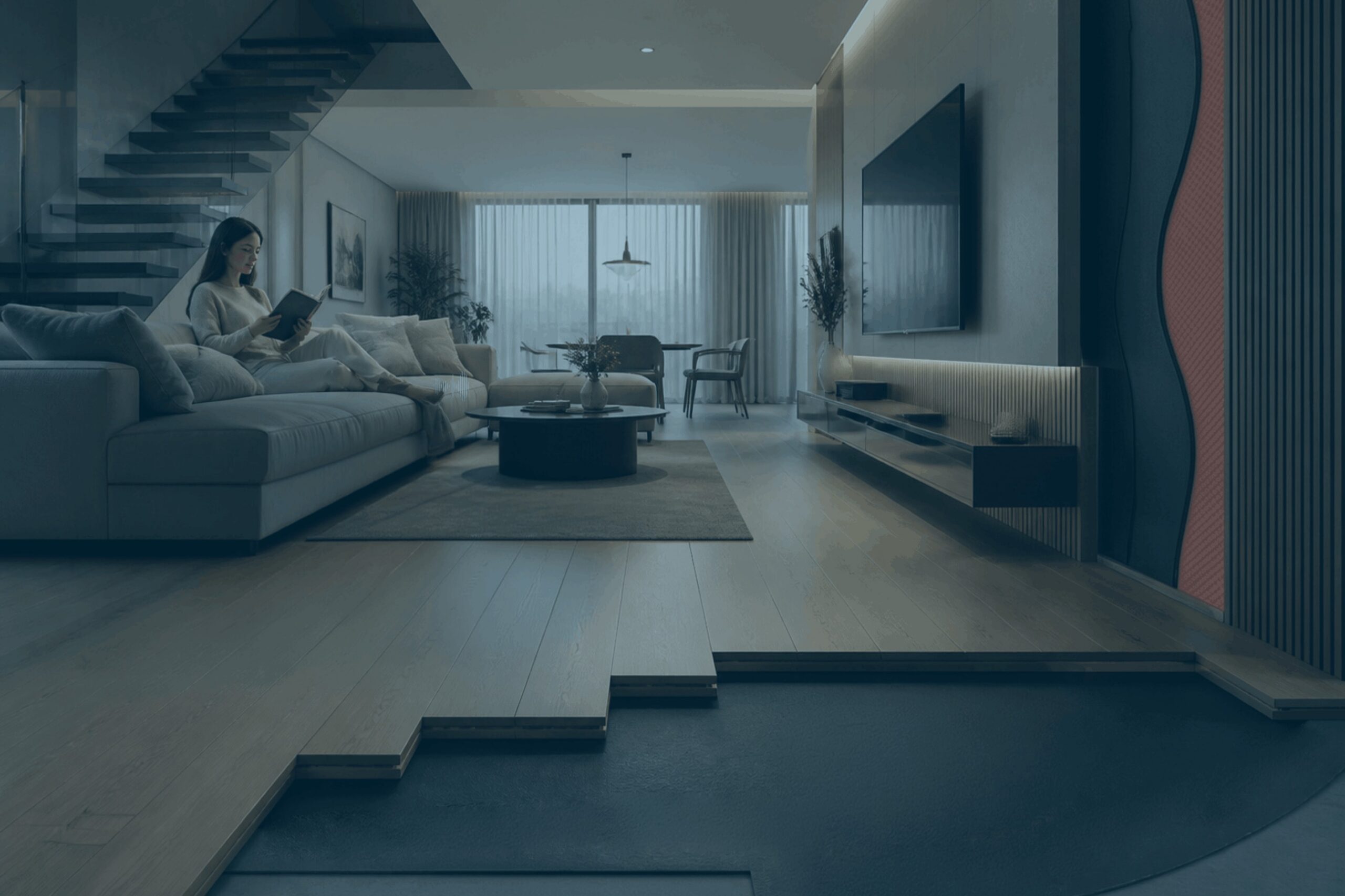 AeroSound Civil acoustic flooring and wall solutions